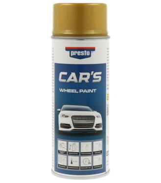 Presto CAR´s zlatá na disky 400ml
