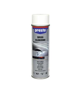 Presto sprej biela leskla 500ml