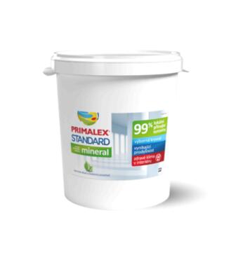Primalex Štandard - Interiérová biela farba 40kg