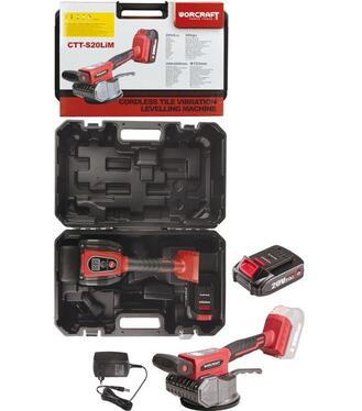 Prísavka Worcraft CTT-S20LiM  ShareSYS 20V vibračná na dlažbu v kufríku