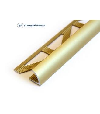Profil obklad dlazba.zlaty.L 10mm/2,5m