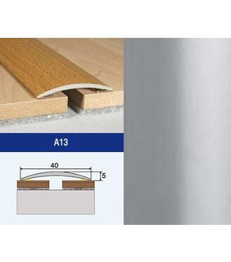 Profil prechodový A13 Striebro samolepiaci 2.7m