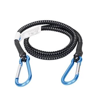 Pruzny upinac s karabinkami TUV 150cm