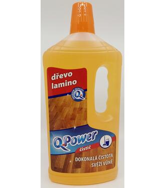 Q-Power Čistič drevených a laminátových podláh 1l
