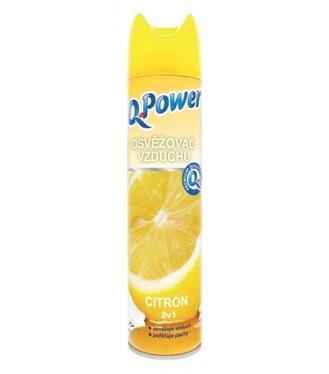 Q-Power Osviežovač vzduchu spray Citrón 300ml