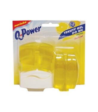 Q-Power WC záves 3x55ml citrón