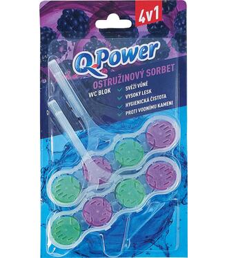 Q power wc záves 4v1 ostružina 2x45g