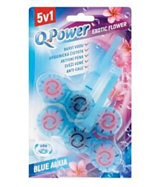 Q-Power Závesné guličky do WC Exotic flower 2ks