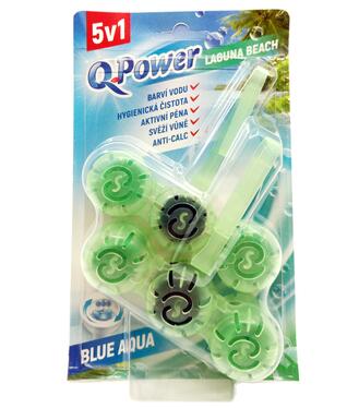 Q-Power Závesné guličky do WC Laguna beach 2ks