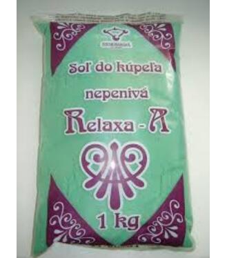 Relaxa soľ 1kg nepenivá Eukaliptus