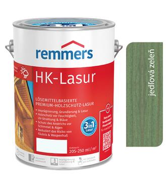 Remmers HK-Lasur 0,75l Tannengrün/Jedlová zeleň - tenkovrstvá olejová lazúra