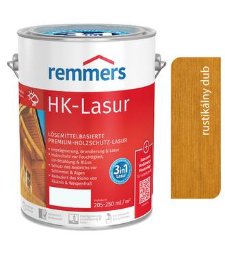 Remmers HK-Lasur 2,5L Eiche Rustikal/Rustikálny dub - tenkovrstvá olejová lazúra