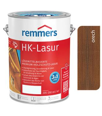 Remmers HK-Lasur 2,5L Nussbaum/Orech - tenkovrstvá olejová lazúra