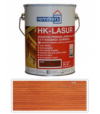 Remmers HK-Lasur 2,5l Teak/Tík - tenkovrstvá olejová lazúra