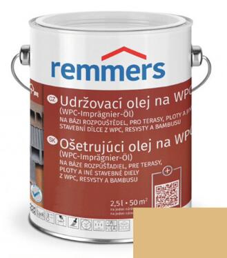 REMMERS Ošetrujúci olej na WPC Farblos 2.5L