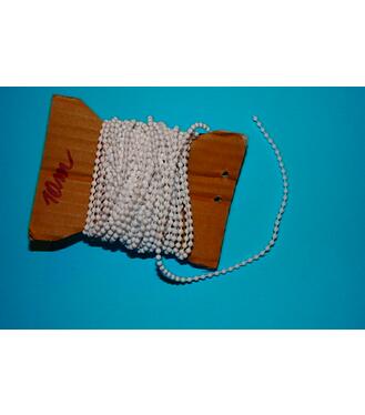 Retiazka guličková biela 10M