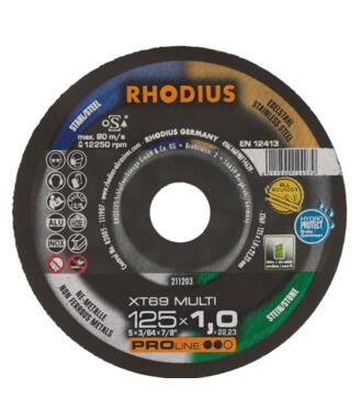RHODIUSKotúč rezný Flex Pro XT69Multi 115x1x22.23mm