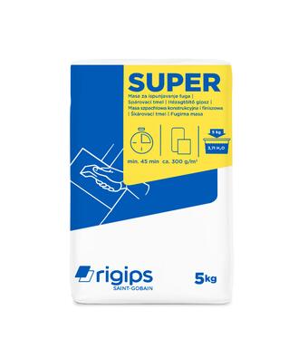 Rigips Super 5kg - špachľovací tmel