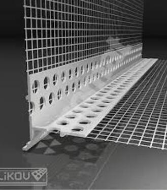 Rohovy*PVC+SKLO 2,5m LT 100x100nadokenný