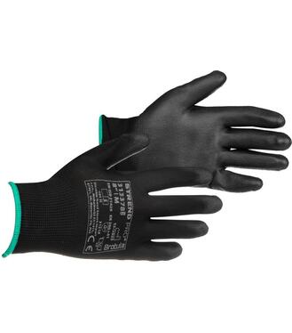 Rukavice ST BROTULA Black 08/M záhradné, NEW EDITION