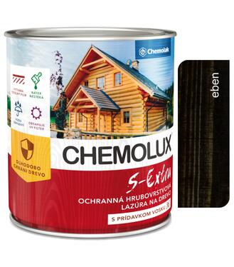S1025 Chemolux S Extra 0192 eben 2,5l - hodvábne lesklá ochranná lazúra na drevo