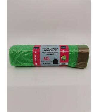 Sáčky do koša zaťahovacie 60x70cm 15ks