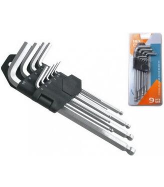 Sada imbusových kľúčov 1.5-10mm s guličkou Extol premium