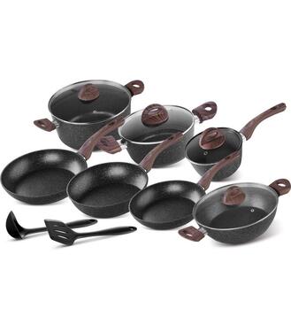 Sada riadu MagicHome Black Marble Line, 13 dielna