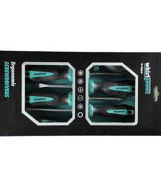 Sada skrutkovačov whirlpower® 171-0506, 6 dielna, Ergonomic