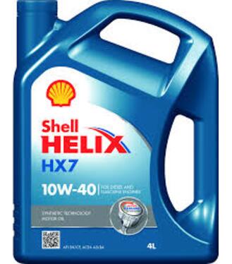 Shell Helix HX7 motorovy olej 10W40 4L