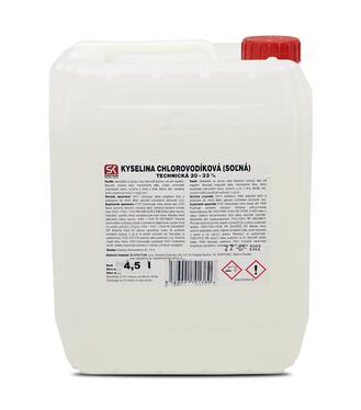 ŠK Spektrum Kyselina soľná HCL 4,5l