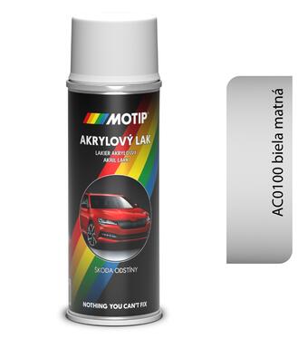 Škoda Autoemail AC0100 Biela matná 200ml