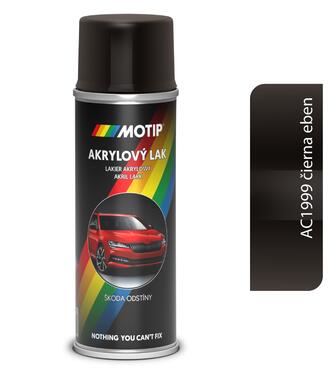 Škoda Autoemail AC0199 Čierna matná 200ml