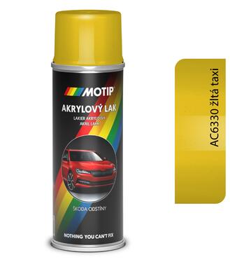 Škoda Autoemail AC6330 Žltá TAXI 200ml