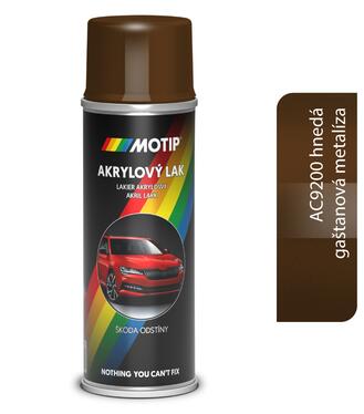 Škoda Autoemail AC9200 Hnedá gaštanová metalíza 200ml