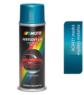 Škoda Autoemail AC9431 Modrá Mystery metalíza 200ml