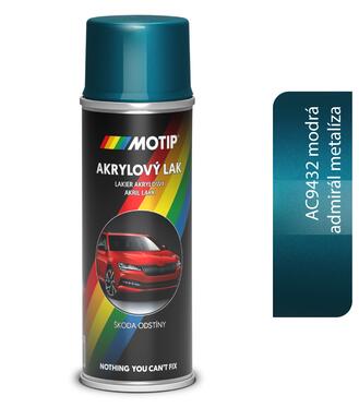Škoda Autoemail AC9432 Modrá admirál metalíza 200ml