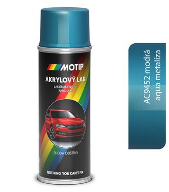 Škoda Autoemail AC9452 Modrá Aqua metalíza 200ml