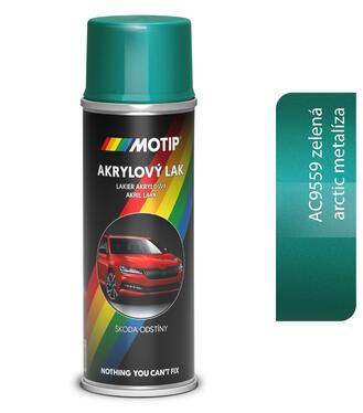 Škoda Autoemail AC9559 Zelená Artic metalíza 200ml