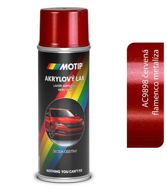 Škoda Autoemail AC9898 Červená Flamenco metalíza 200ml