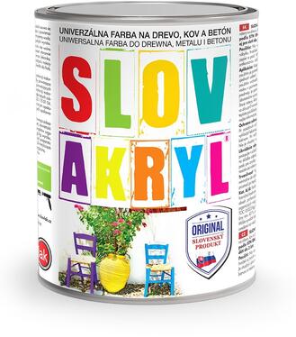 Slovakryl 0119 - antracit 2,5kg