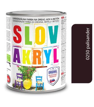 Slovakryl 0250 - palisander 0,75kg