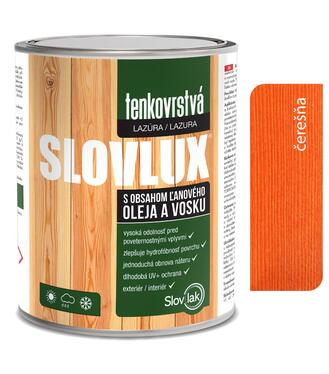 Slovlux Tenkovrstvá lazúra na drevo, čerešňa 0,7l