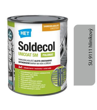 Soldecol Unicoat SM SU 9111 hliníkový 0,6l 3v1