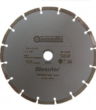 SONNENFLEX Diamantový kotúč segmentovaný 125x2.0x22.23mm