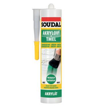 Soudal Akrylátový tmel šedý 280ml