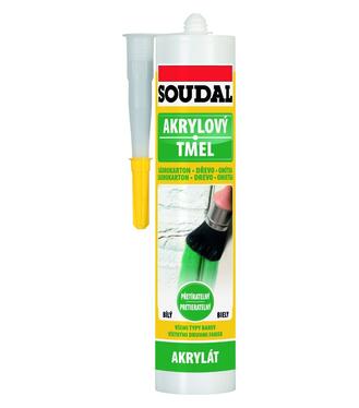 SOUDAL Express Akrylátový tmel 280ml-biely