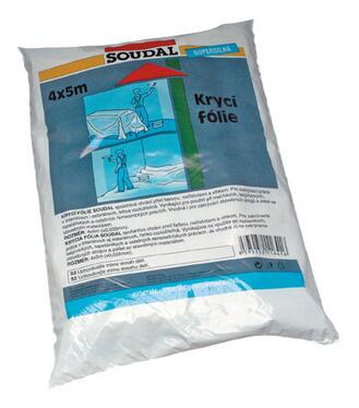 SOUDAL Krycia fólia LDPE 4x5m Supersilná 40 µm