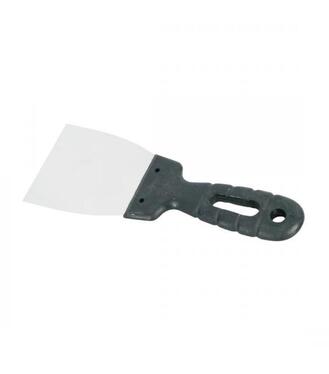 Špachtľa nerezová 100mm, PVC rúčka