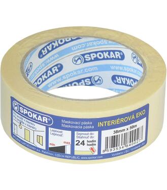 Spokar maskovacia páska EKO 19mmx50m - 24h